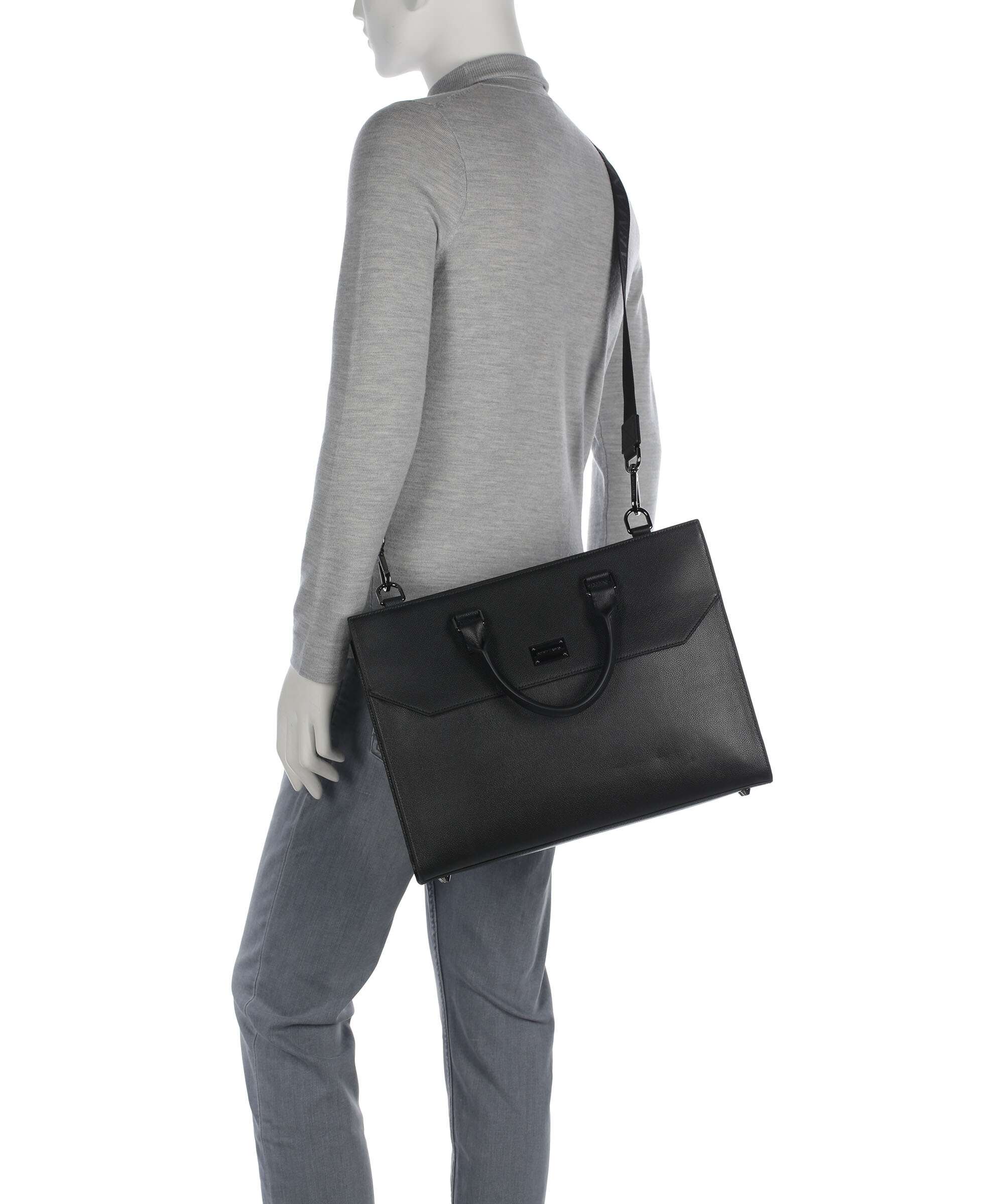 Emporio Armani Milano Briefcase black beauty