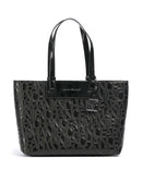 Armani Exchange Liz Patent M Tote bag black