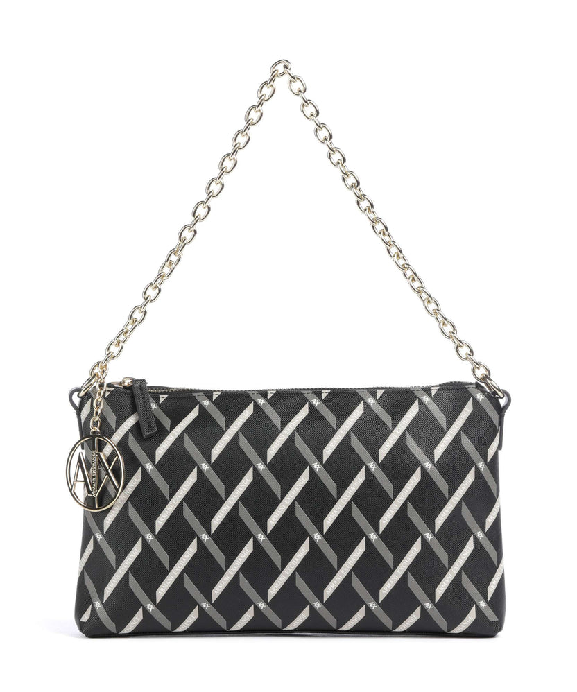 Armani Exchange Gynger Logo Shoulder bag black