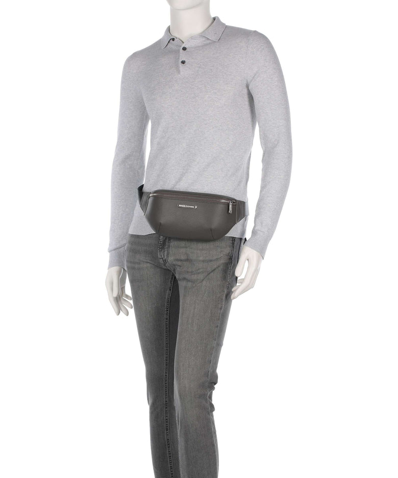 Armani Exchange Okinawa Fanny pack dark gull gray