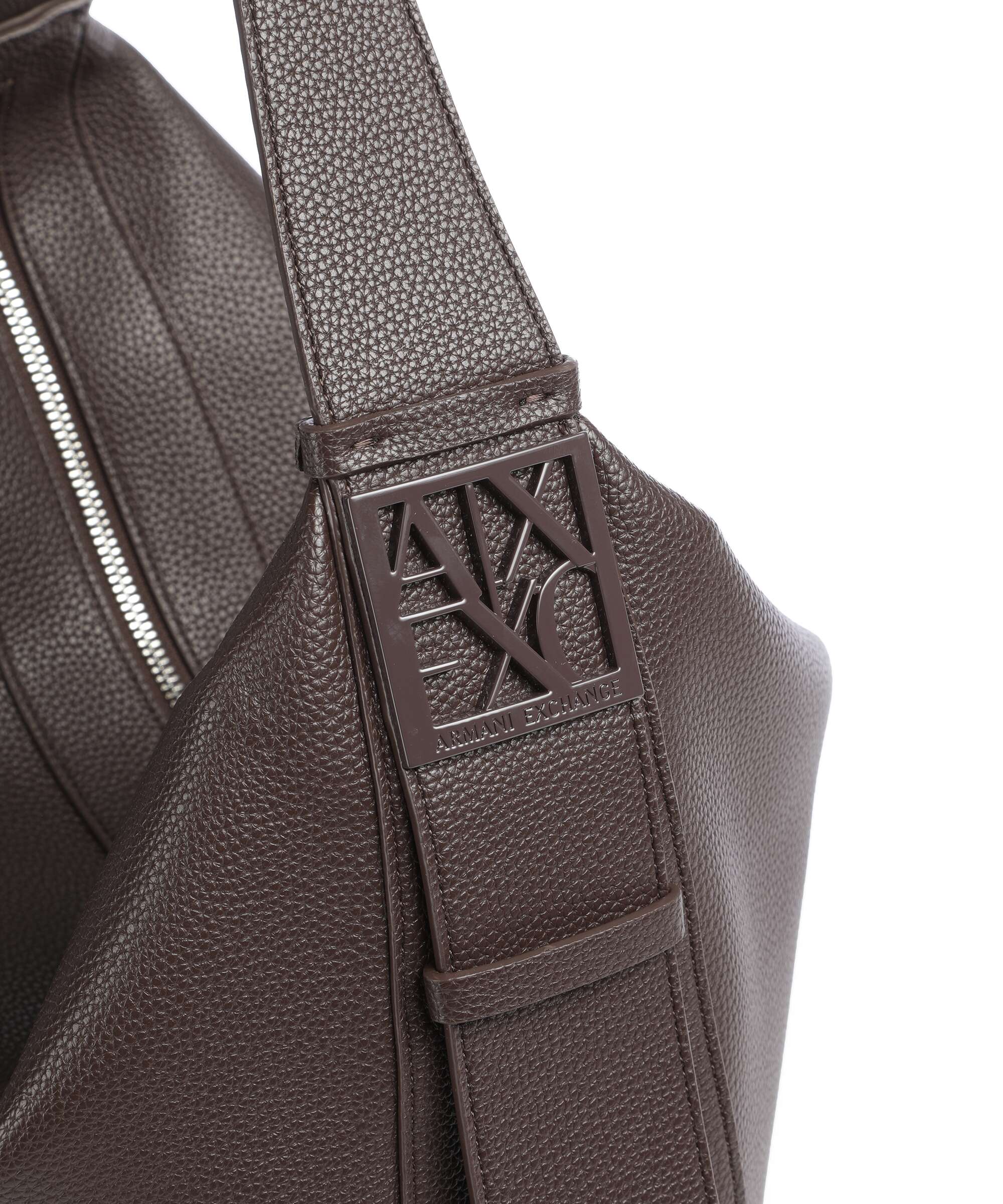 Armani Exchange Susy L Hobo bag hot fudge