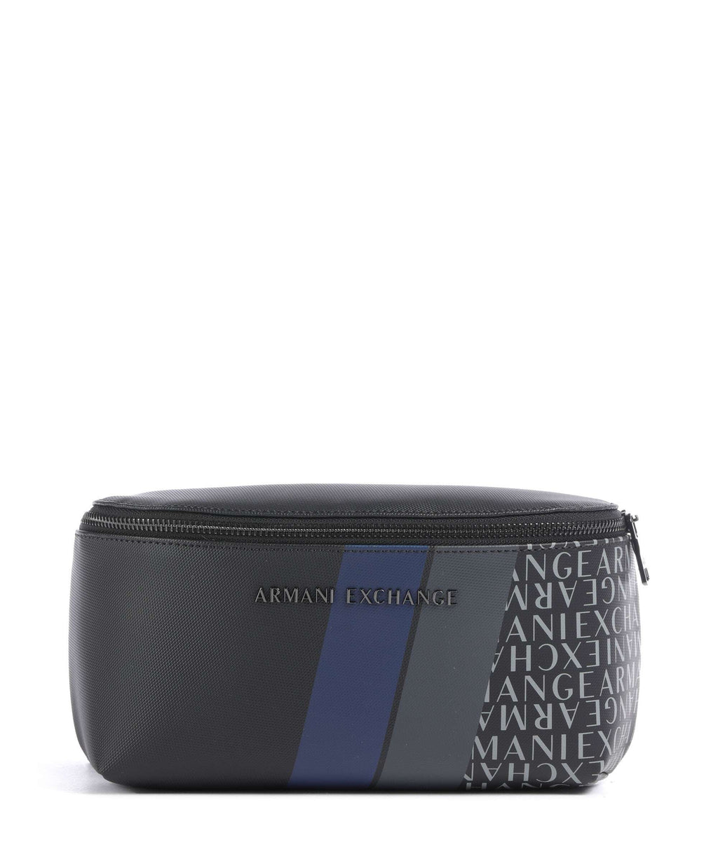 Armani Exchange Dylan Fanny pack deep navy/estate blue/deep navy shiny