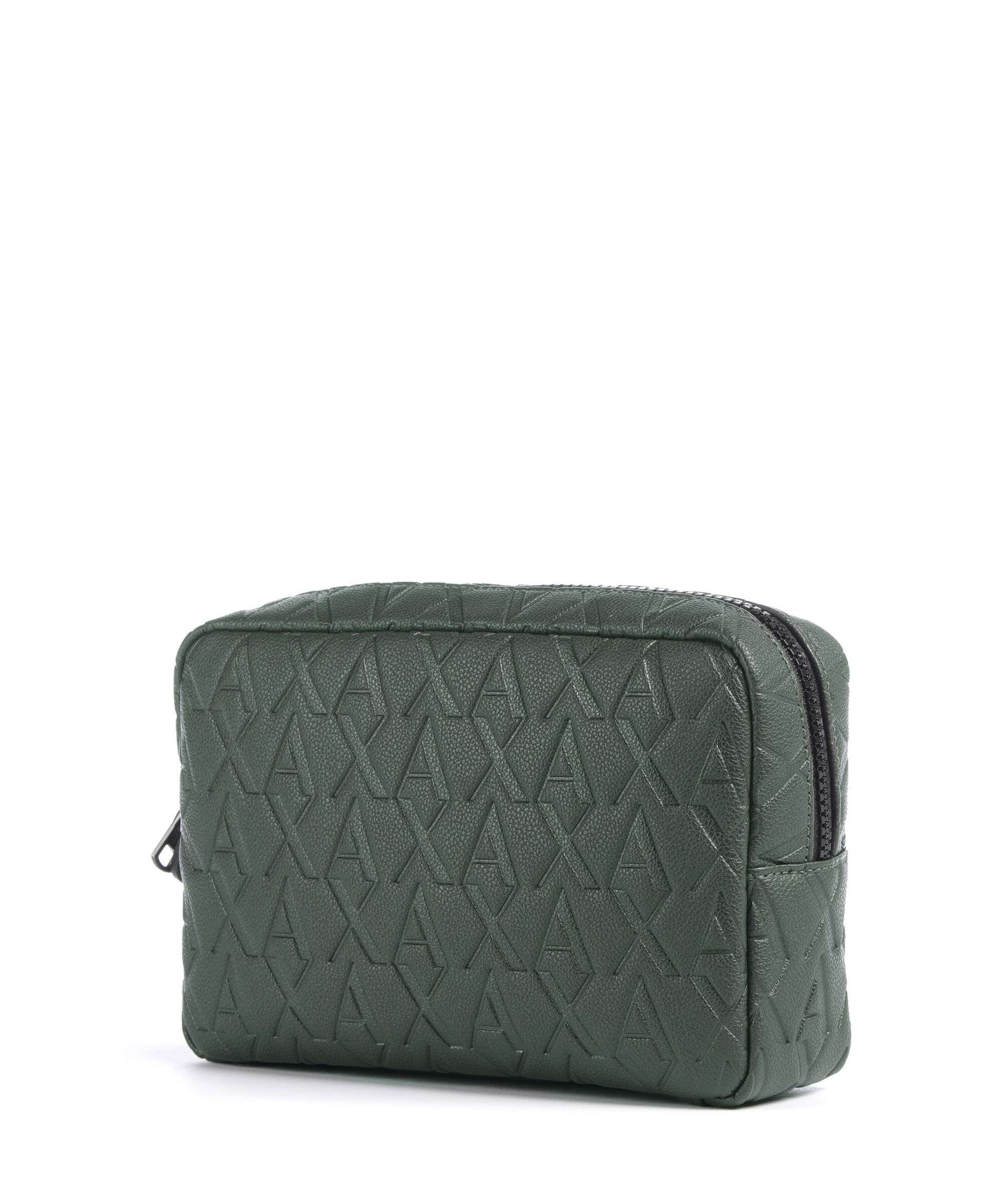 Armani Exchange Liam Toiletry bag sage