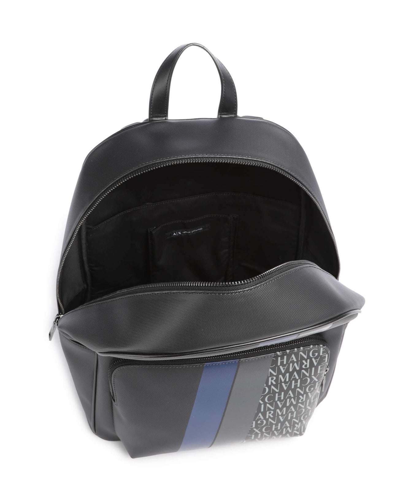 Armani Exchange Dylan Backpack deep navy/estate blue/deep navy shiny