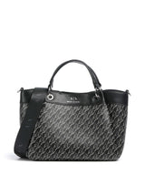 Armani Exchange Wave Monogram M Handbag black
