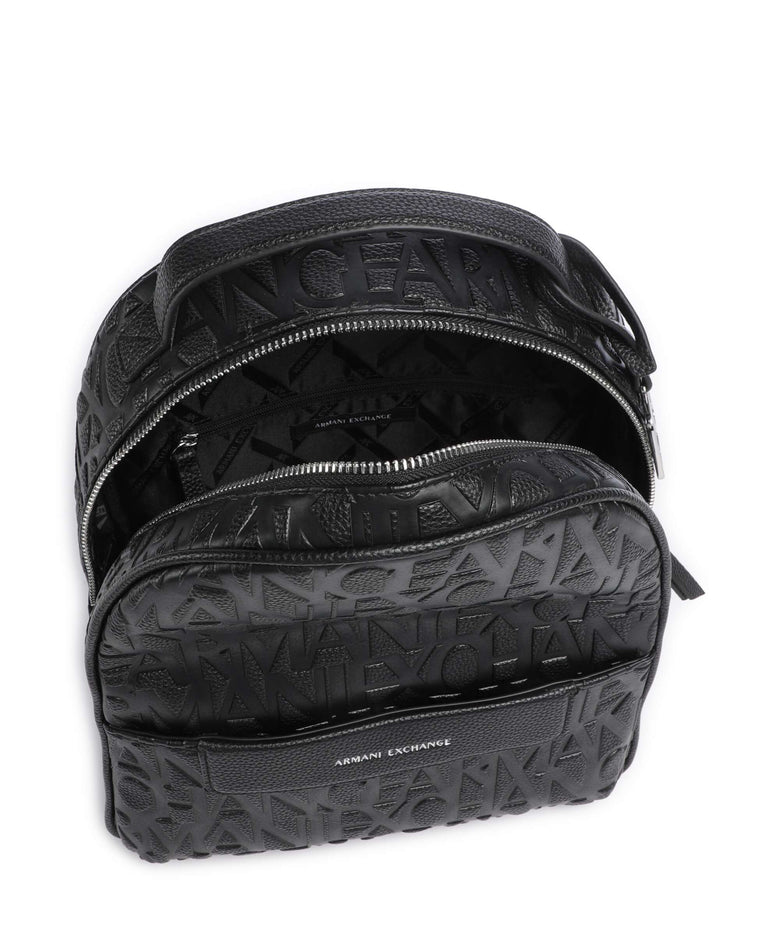 abbey mini quilted backpack Armani Exchange Liz Pebble S Backpack imitation leather black