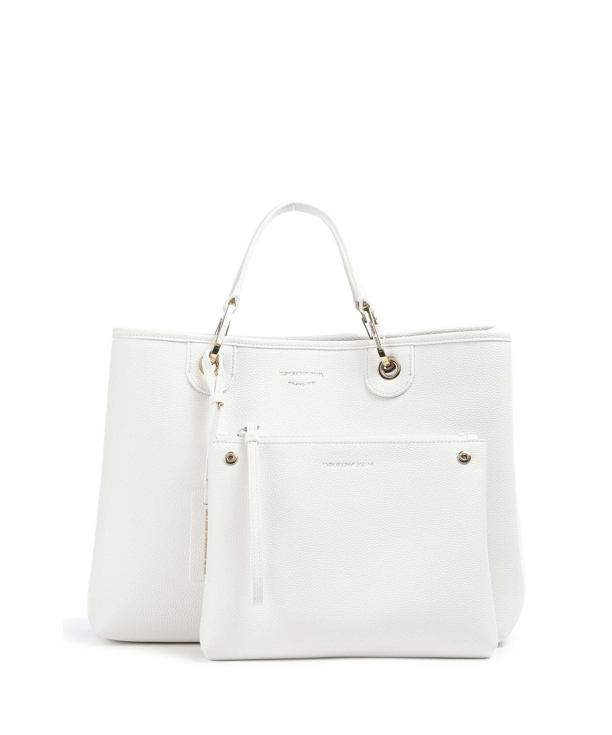 Emporio Armani My EA M Handbag bianco