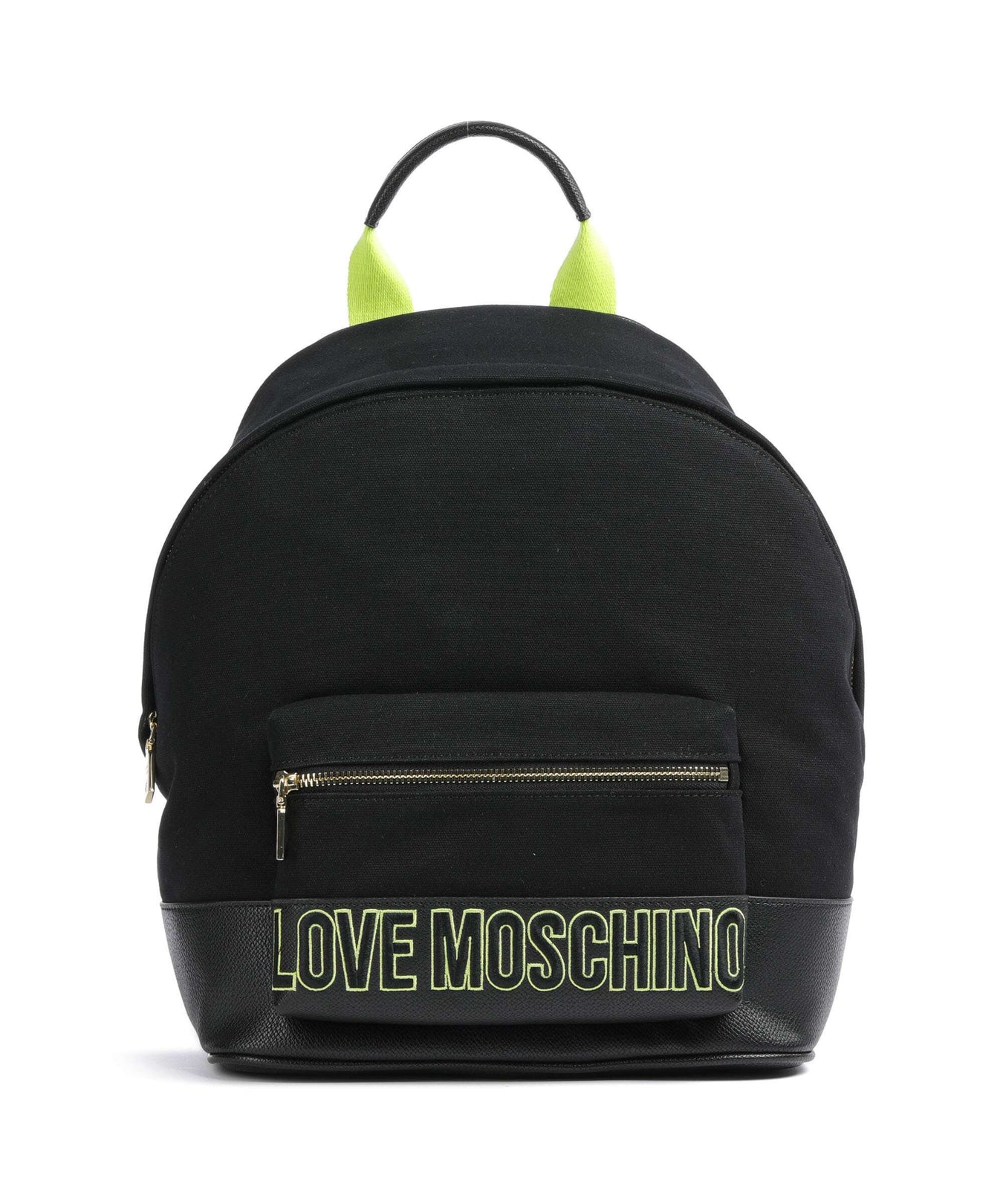 Love Moschino Free-Time Backpack nero/lime