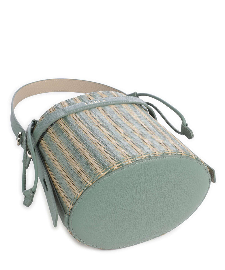 Furla Giove Mini Bucket bag toni mineral green