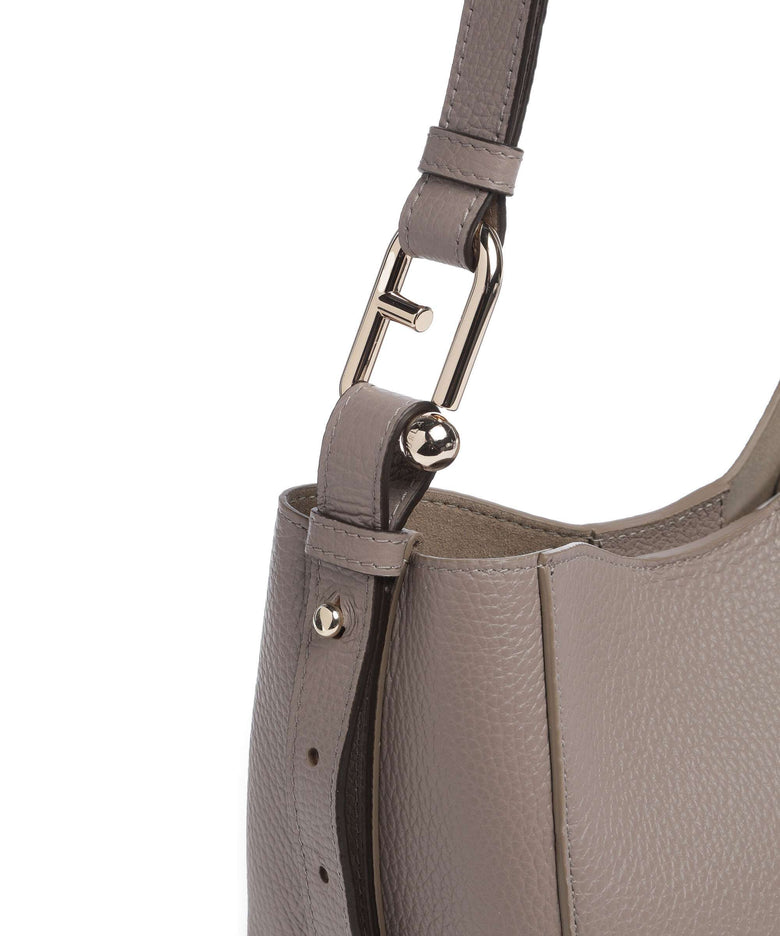 Furla Nuvola Mini Hobo bag stucco gray