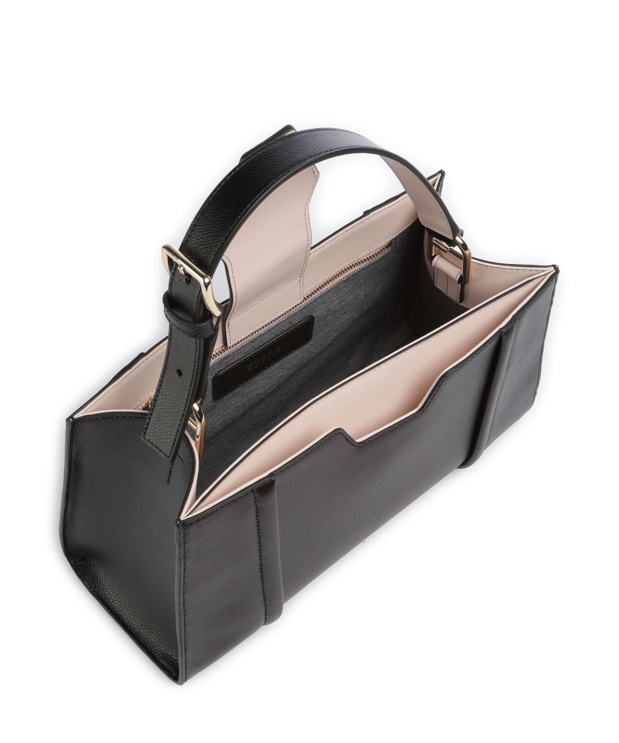 Furla Riva M Handbag nero