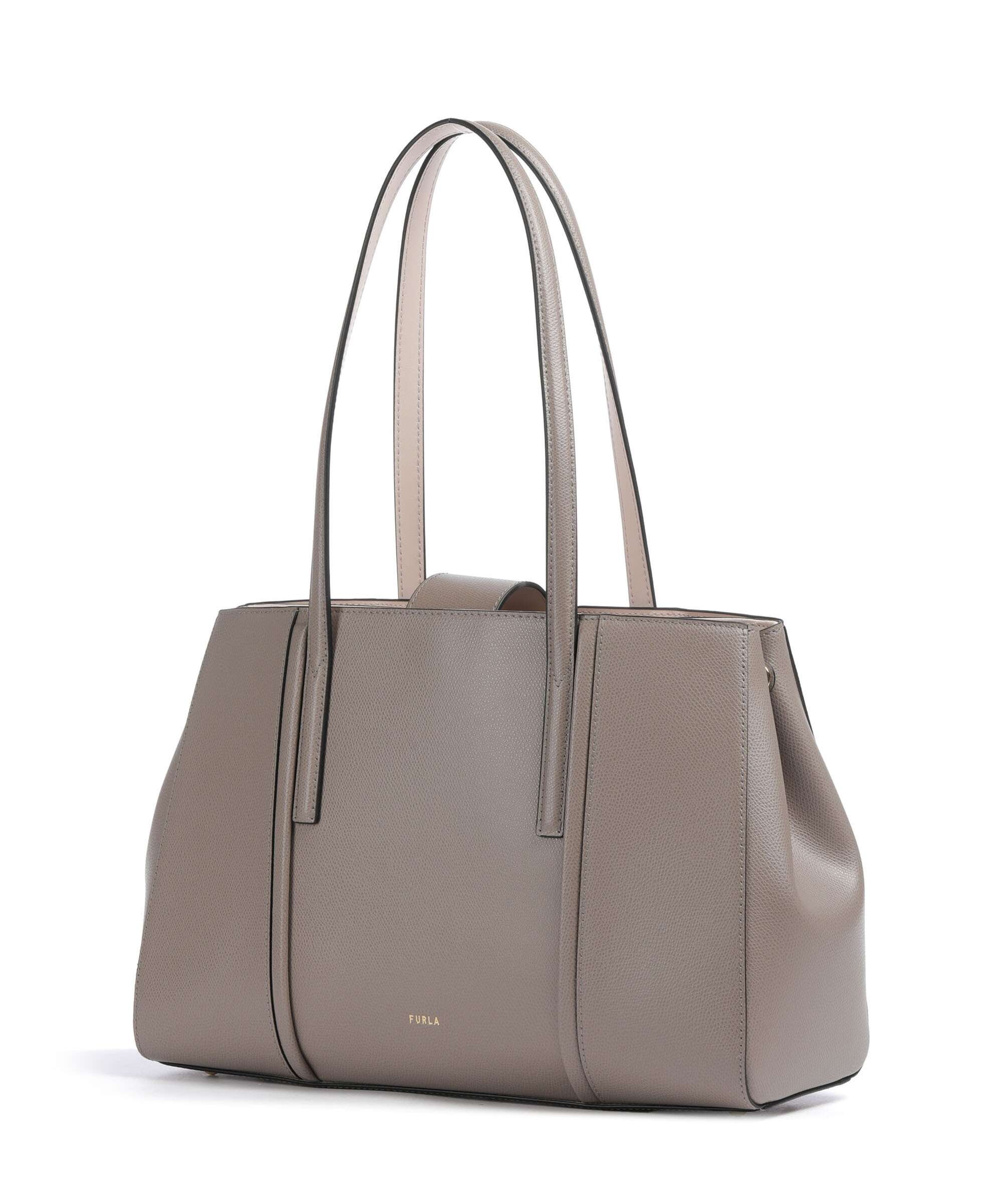 Furla Riva L Tote bag stucco gray
