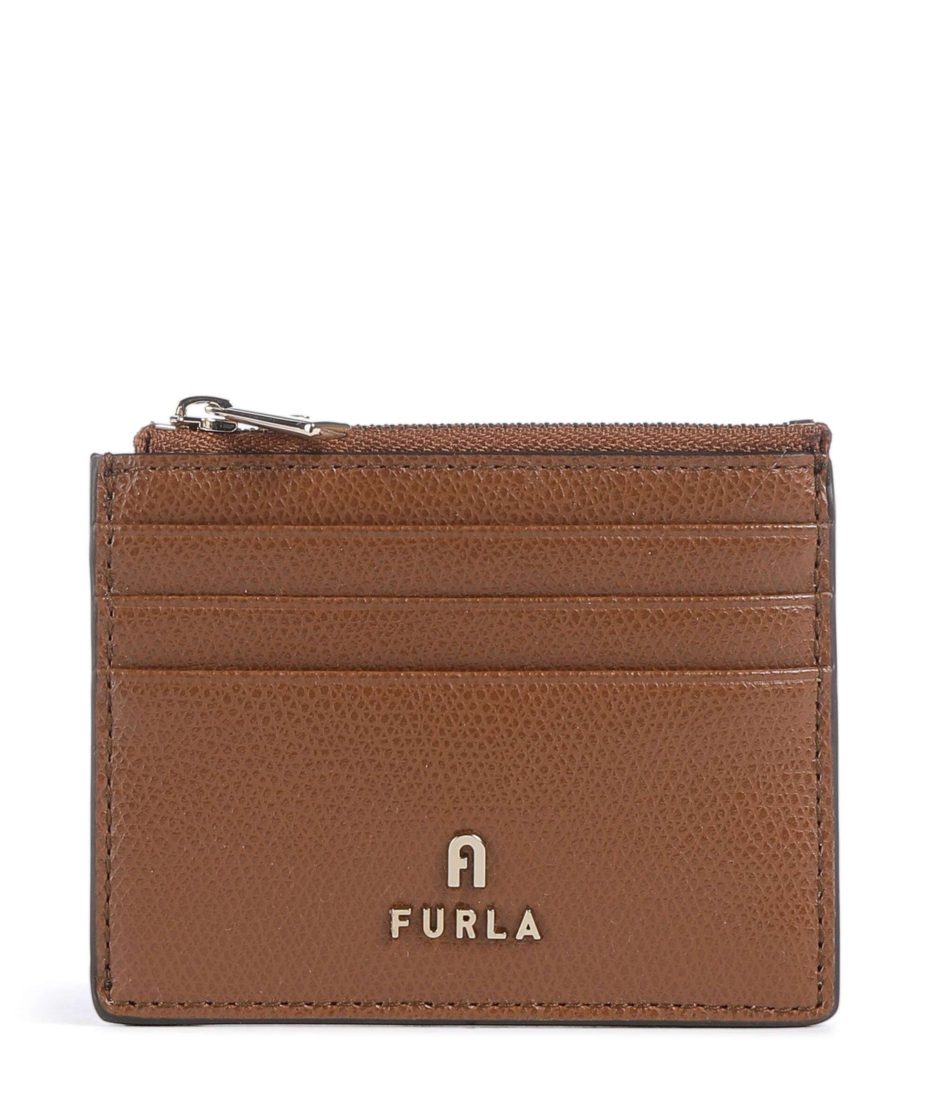 Furla Camelia S Credit card holder cognac