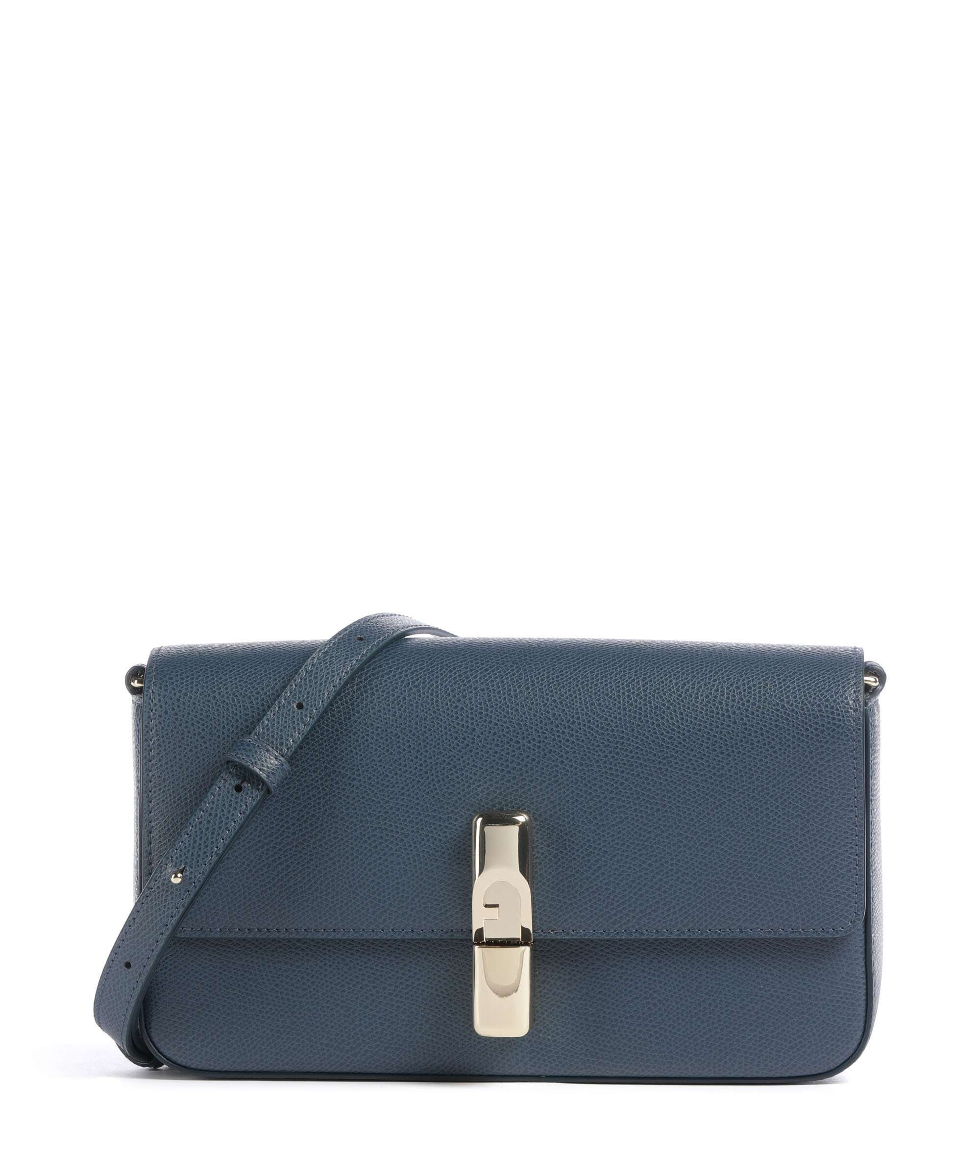 Furla Iride S Crossbody bag grigio blu