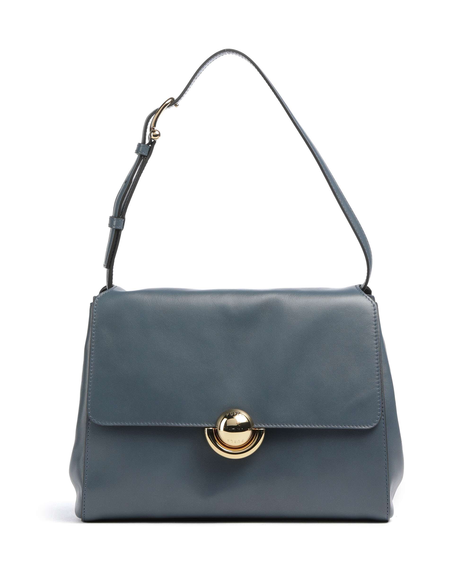 Furla Domus S Shoulder bag grigio blu