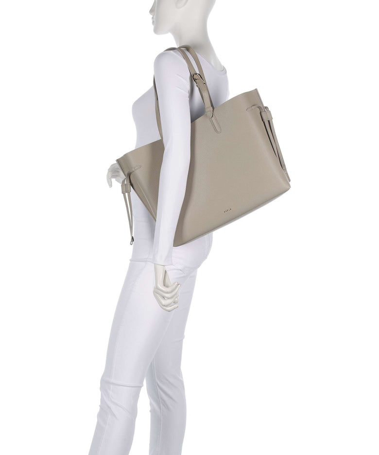 Furla Ava L Tote bag linen/urban gray