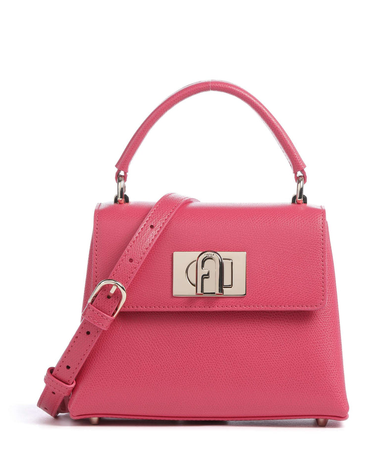 Furla 1927 Mini Handbag velvet pink