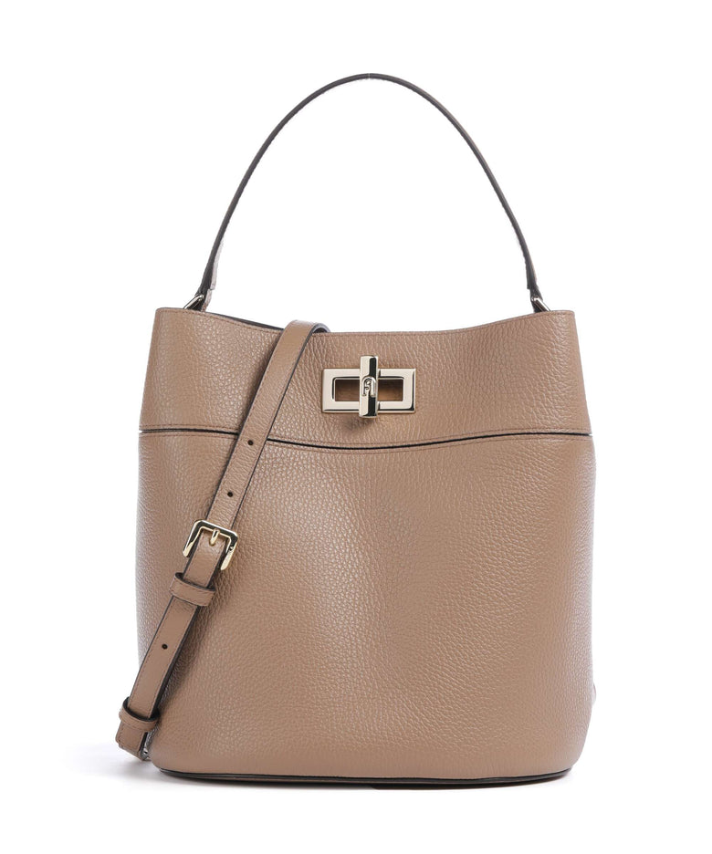 Furla Amelia M Bucket bag toffee