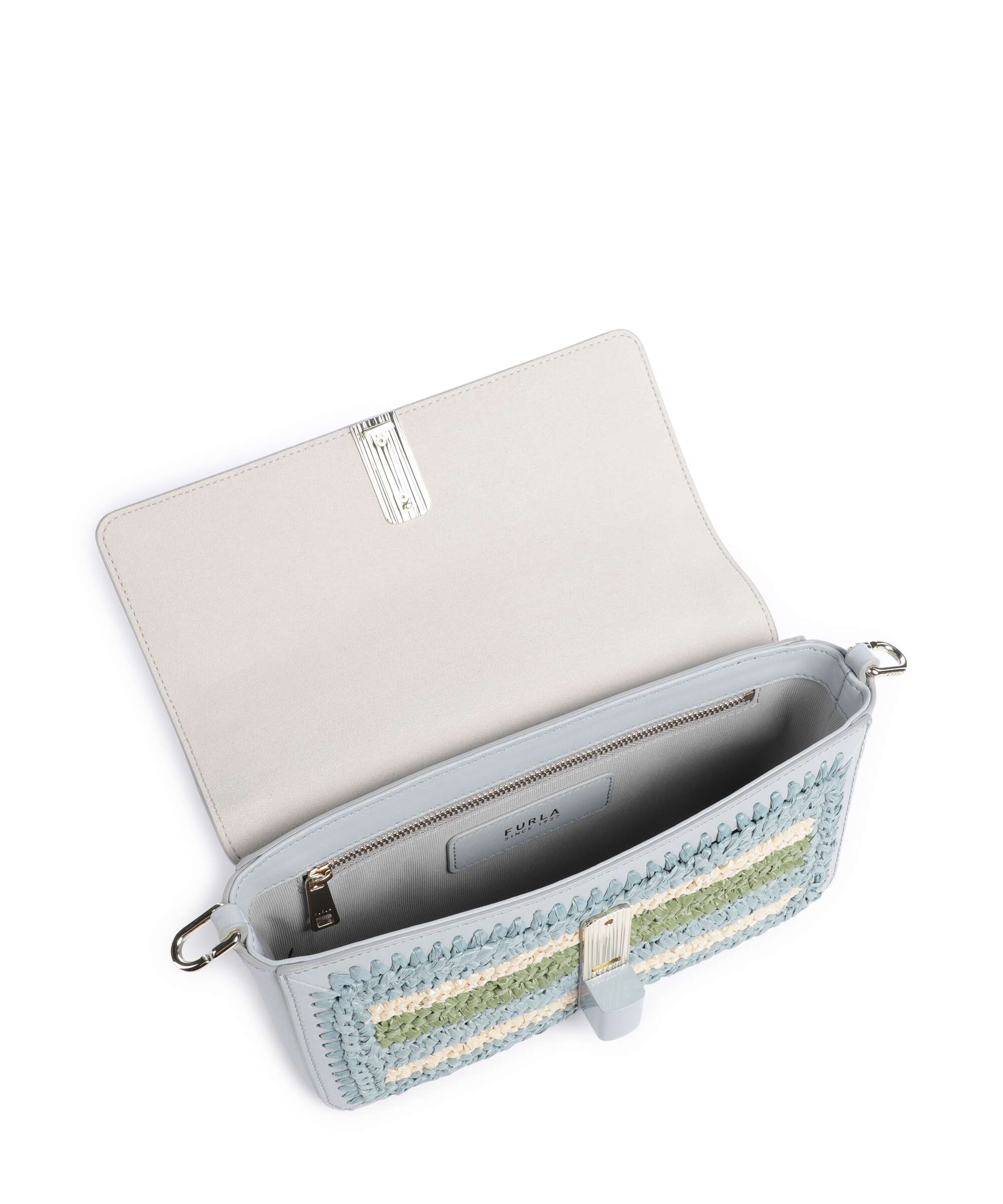 Furla Iride S Crossbody bag toni carta da zucchero
