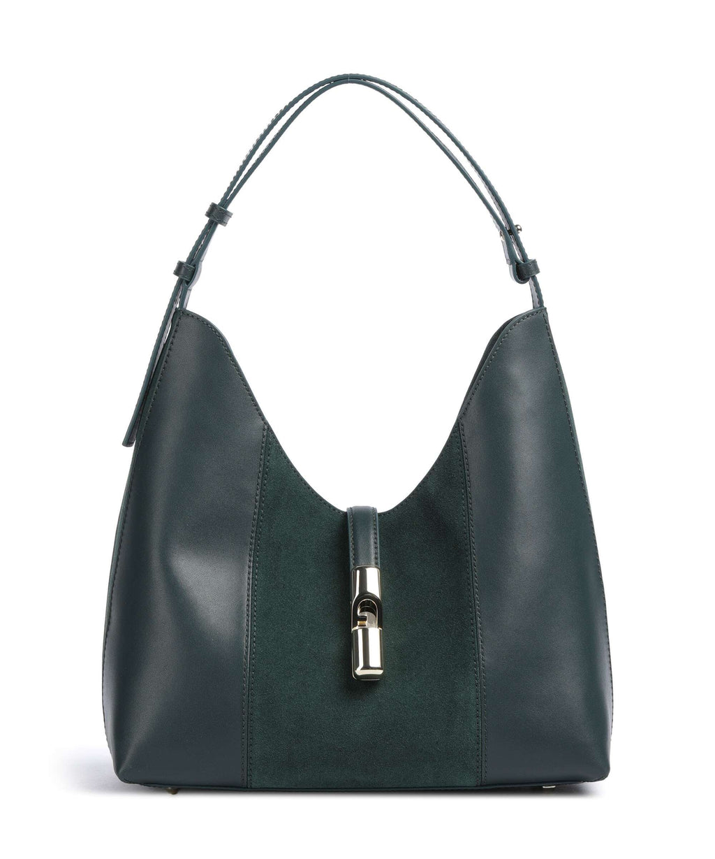 Furla Goccia M Hobo bag toni dark forest