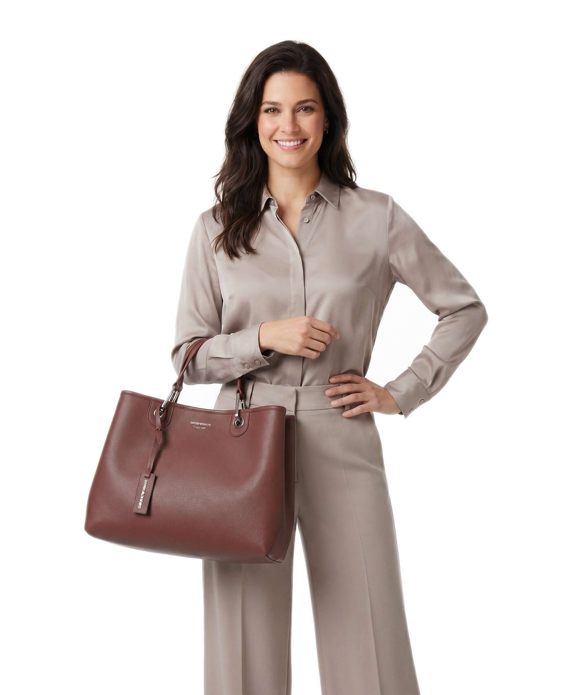 Emporio Armani My EA M Handbag gianduia/navy