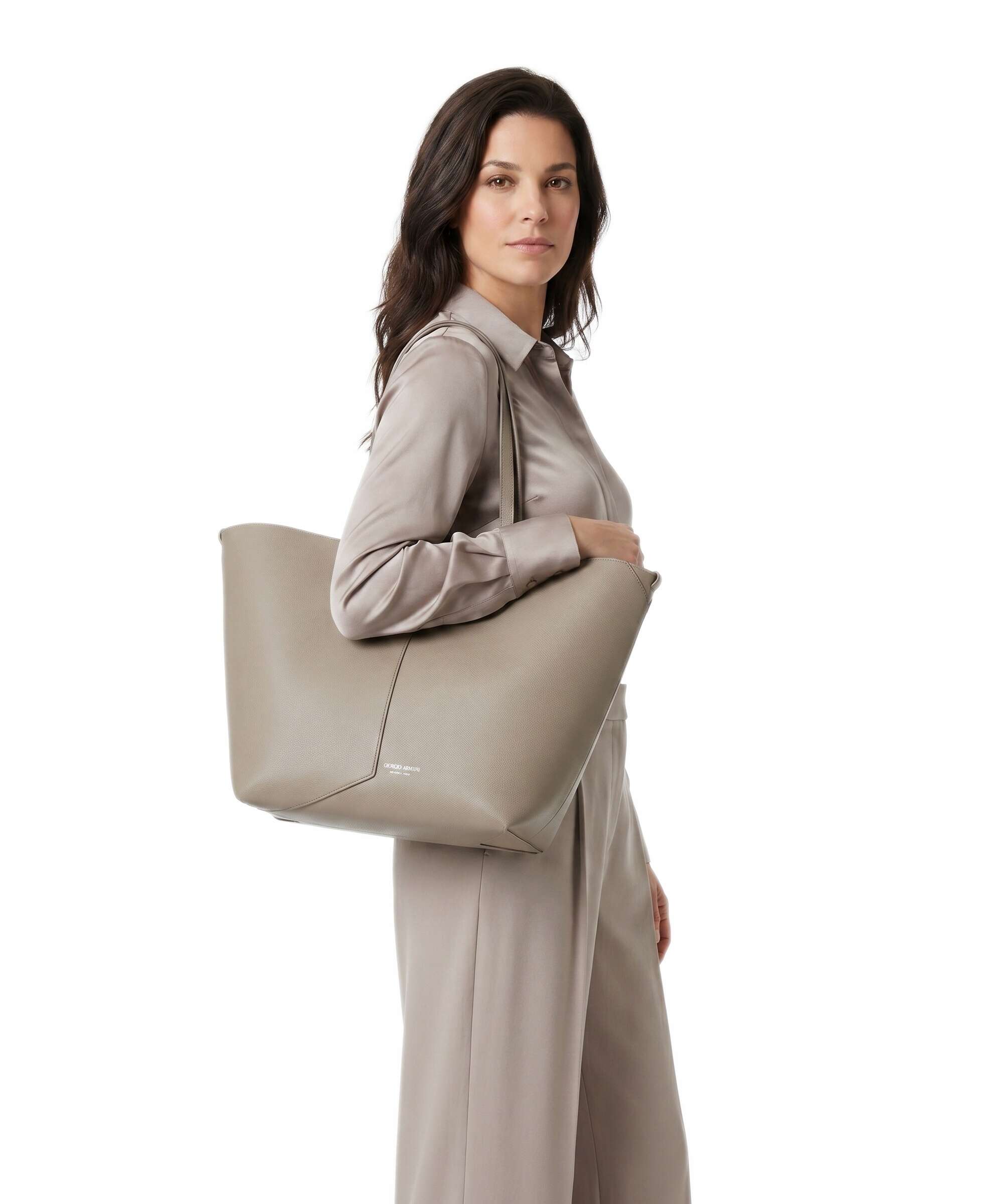 Emporio Armani 24/7 M Tote bag creta