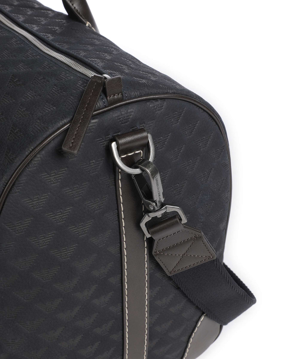 Emporio Armani Special Minorca Weekend bag dark navy