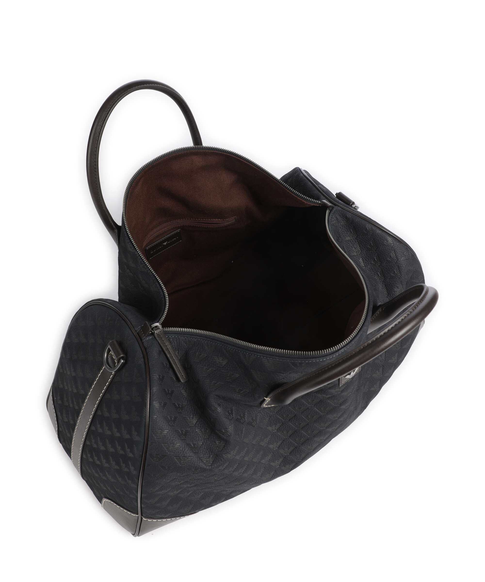 Emporio Armani Special Minorca Weekend bag dark navy