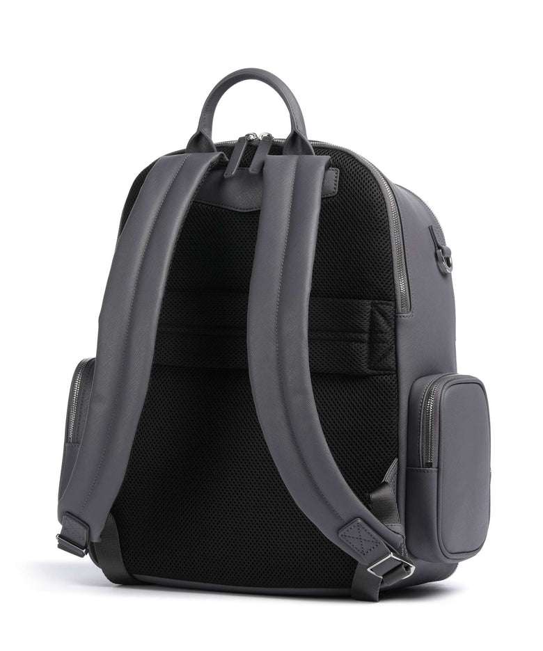 Emporio Armani Business Regenerated Backpack grey