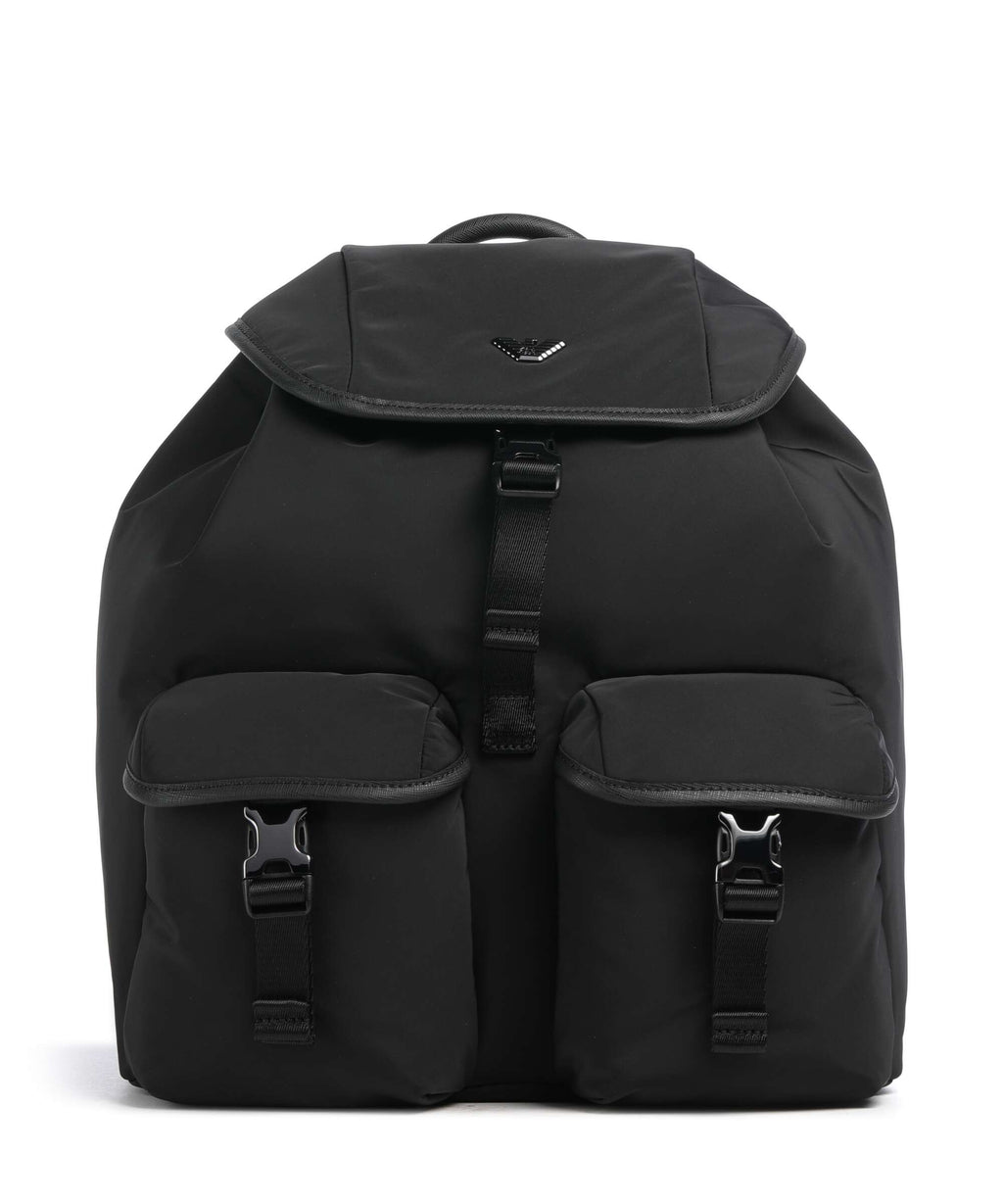 Emporio Armani Nylon Backpack black beauty