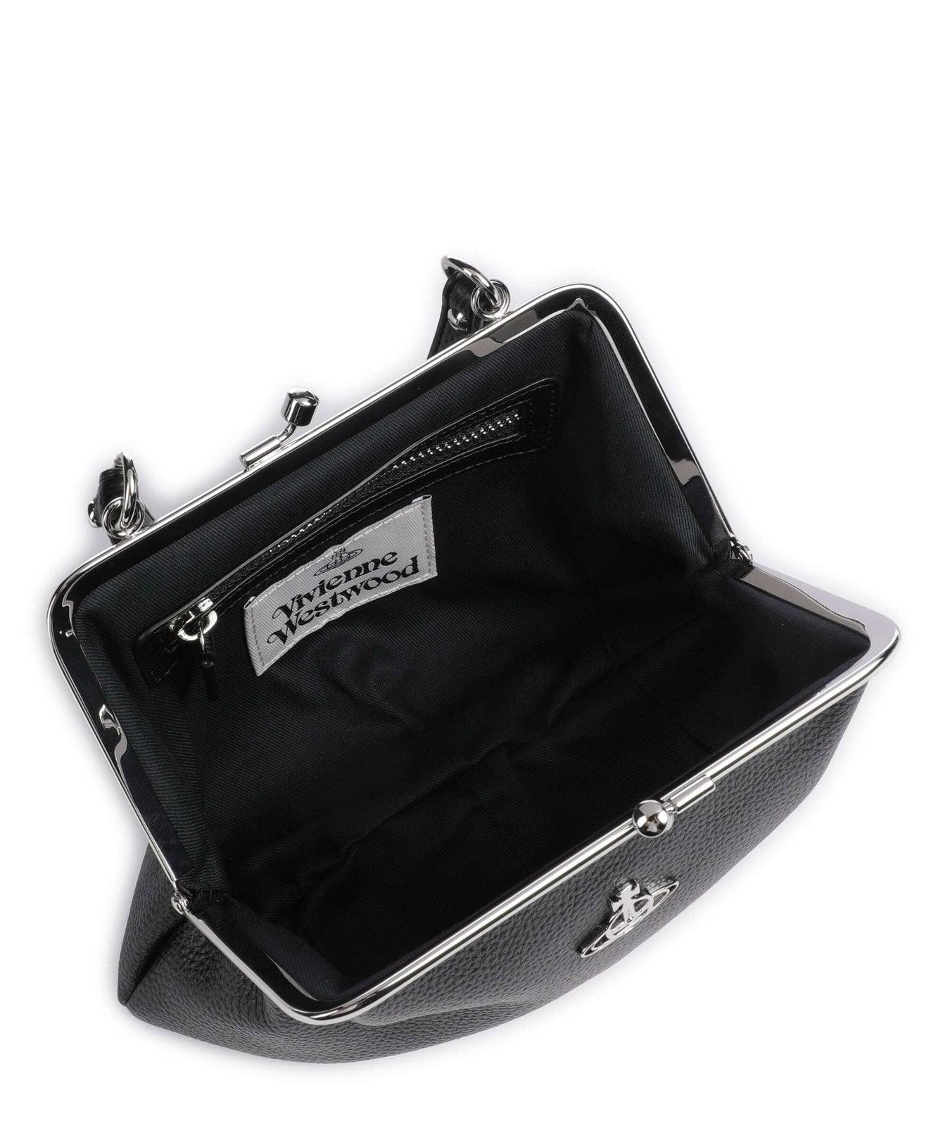 Vivienne Westwood Granny Frame Grain Crossbody bag black