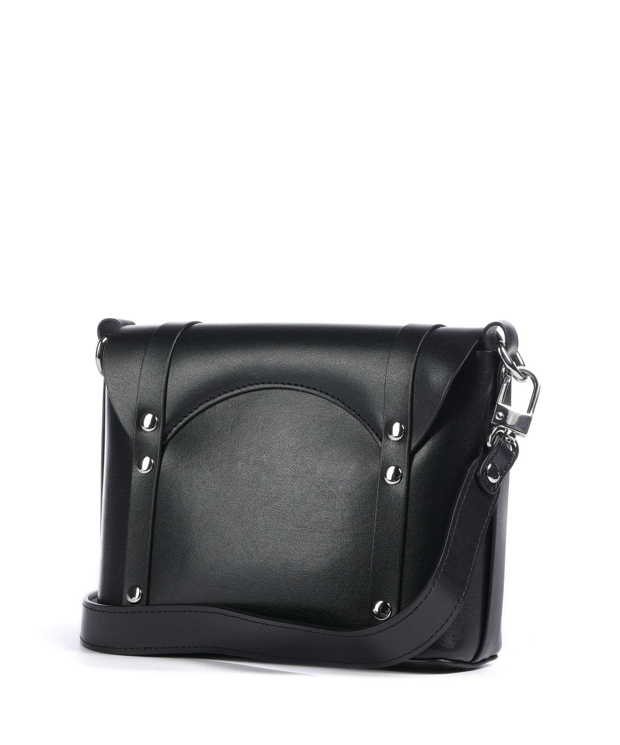 Vivienne Westwood Kim Smooth Crossbody bag fine grain cow leather