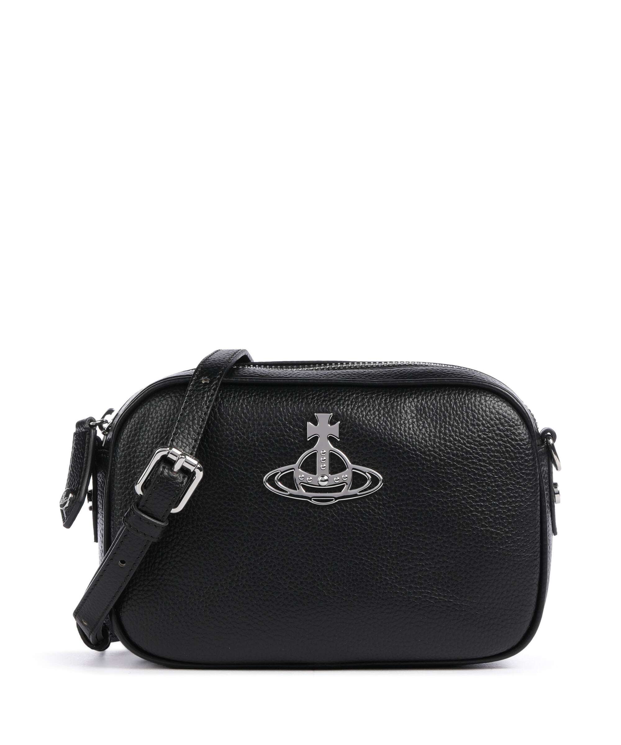 Vivienne Westwood Anna Grain Crossbody bag black