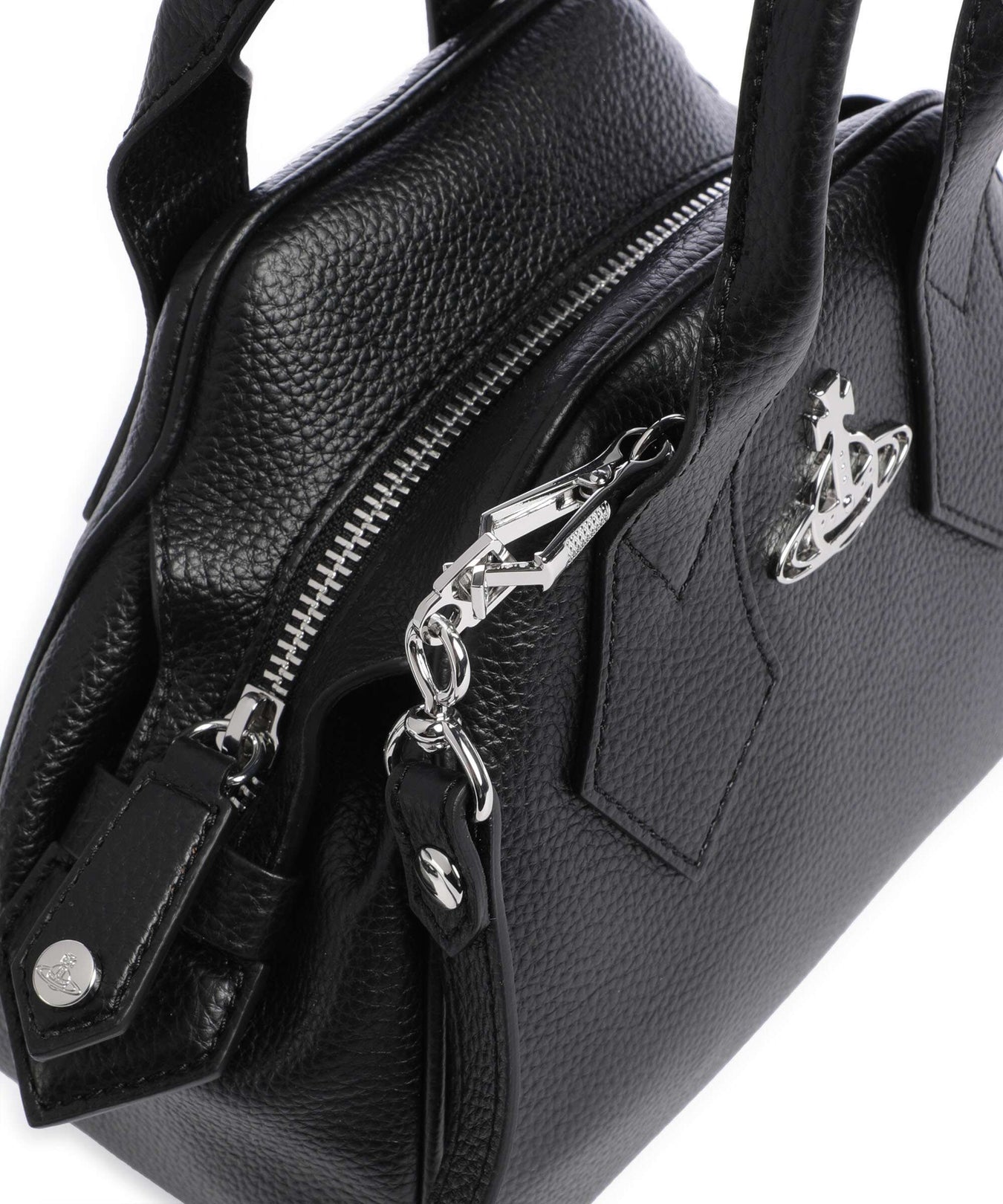 Vivienne Westwood Yasmine Grain Small Handbag black