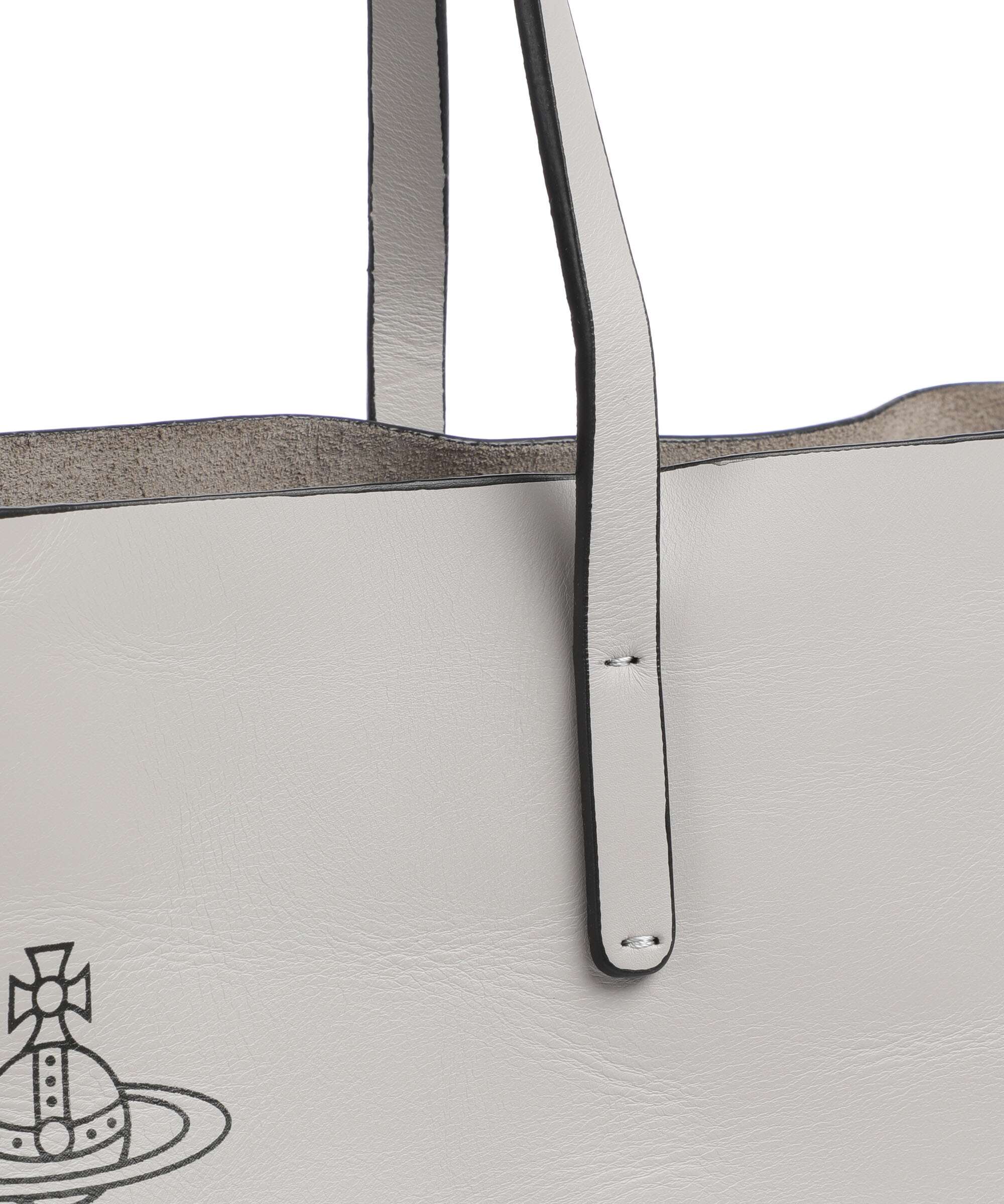 Vivienne Westwood Studio Print Tote bag grey/black