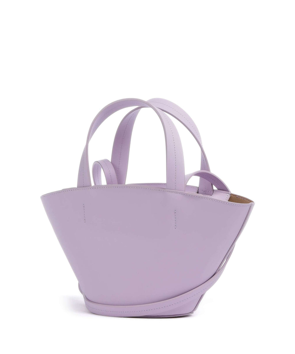 Patrizia Pepe Minimal City Handbag lilac bloom