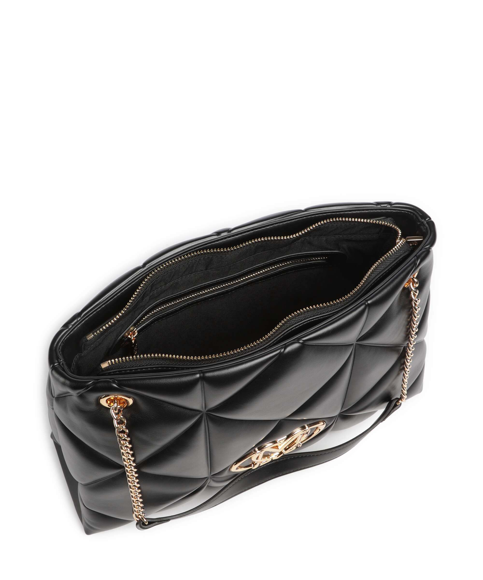 Love Moschino Embossed Q Tote bag nero