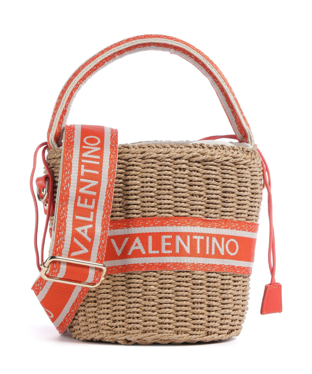 Valentino Bags Boho Bucket bag naturale/arancio