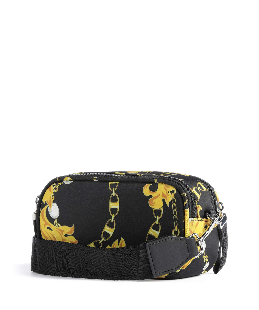 Versace Jeans Couture Sporty Logo Crossbody bag black/gold