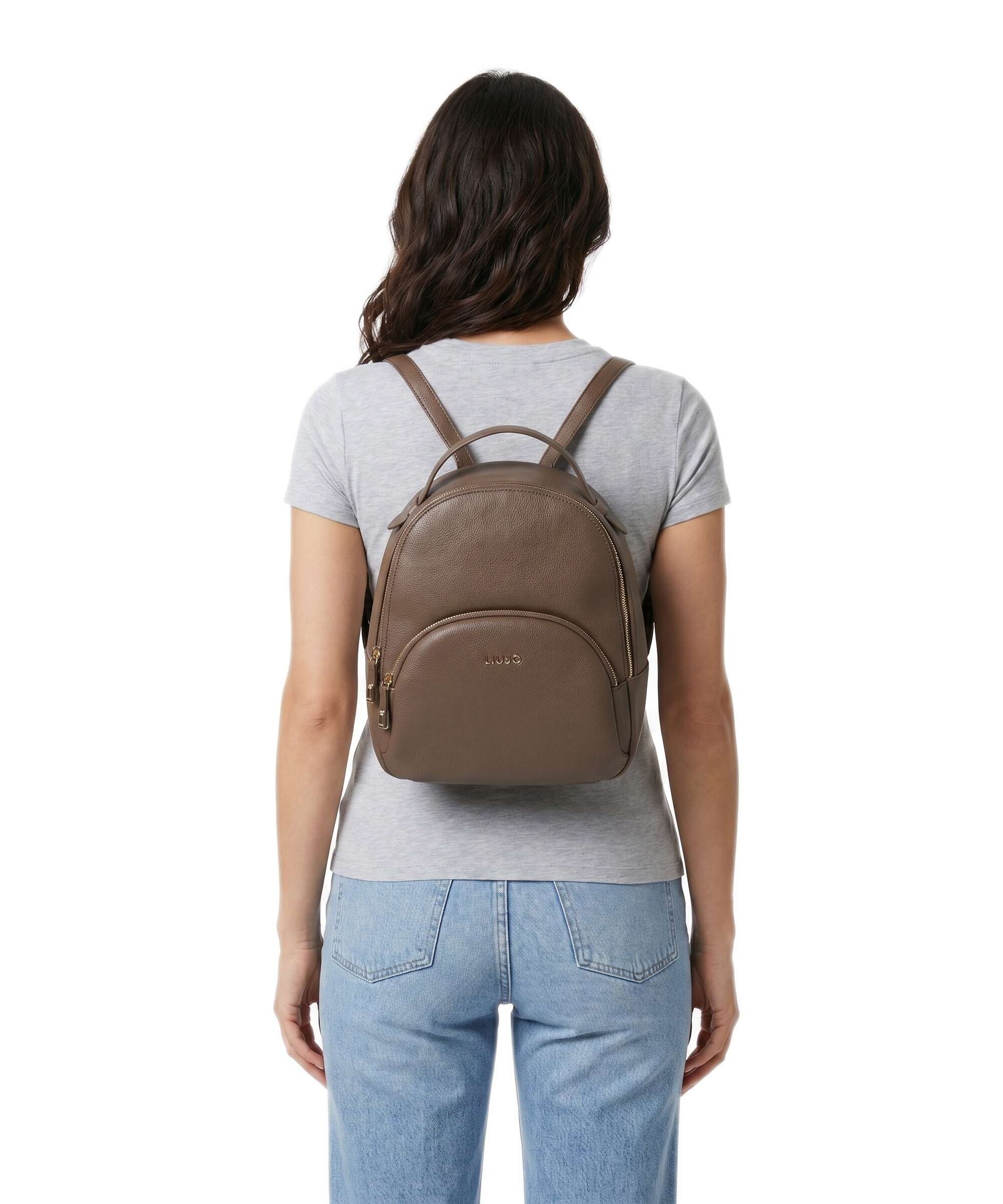 Liu Jo Manhattan M Backpack dark mocha