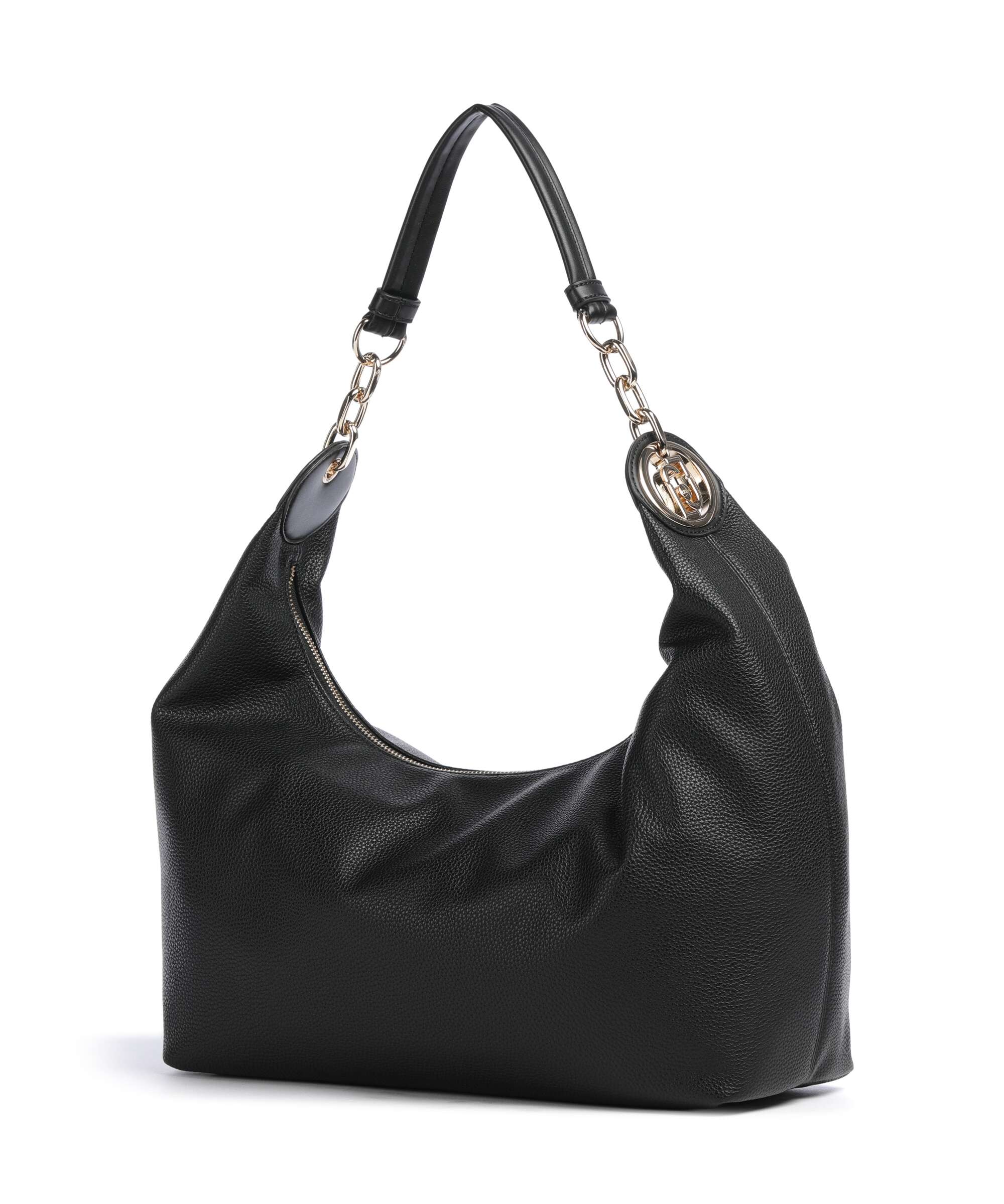 Liu Jo Faiza M Hobo bag nero/brass gold