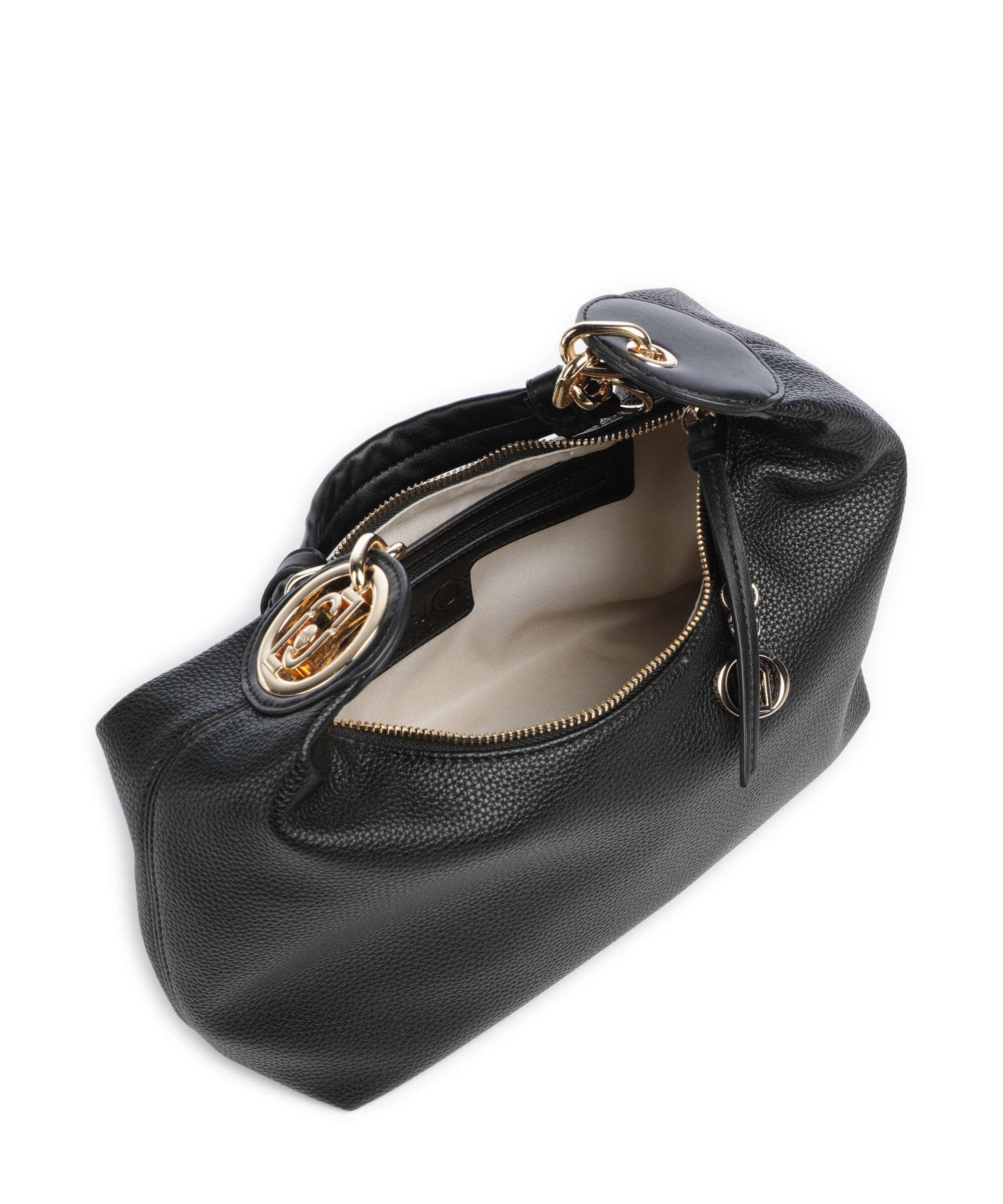 Liu Jo Faiza S Hobo bag nero/brass gold