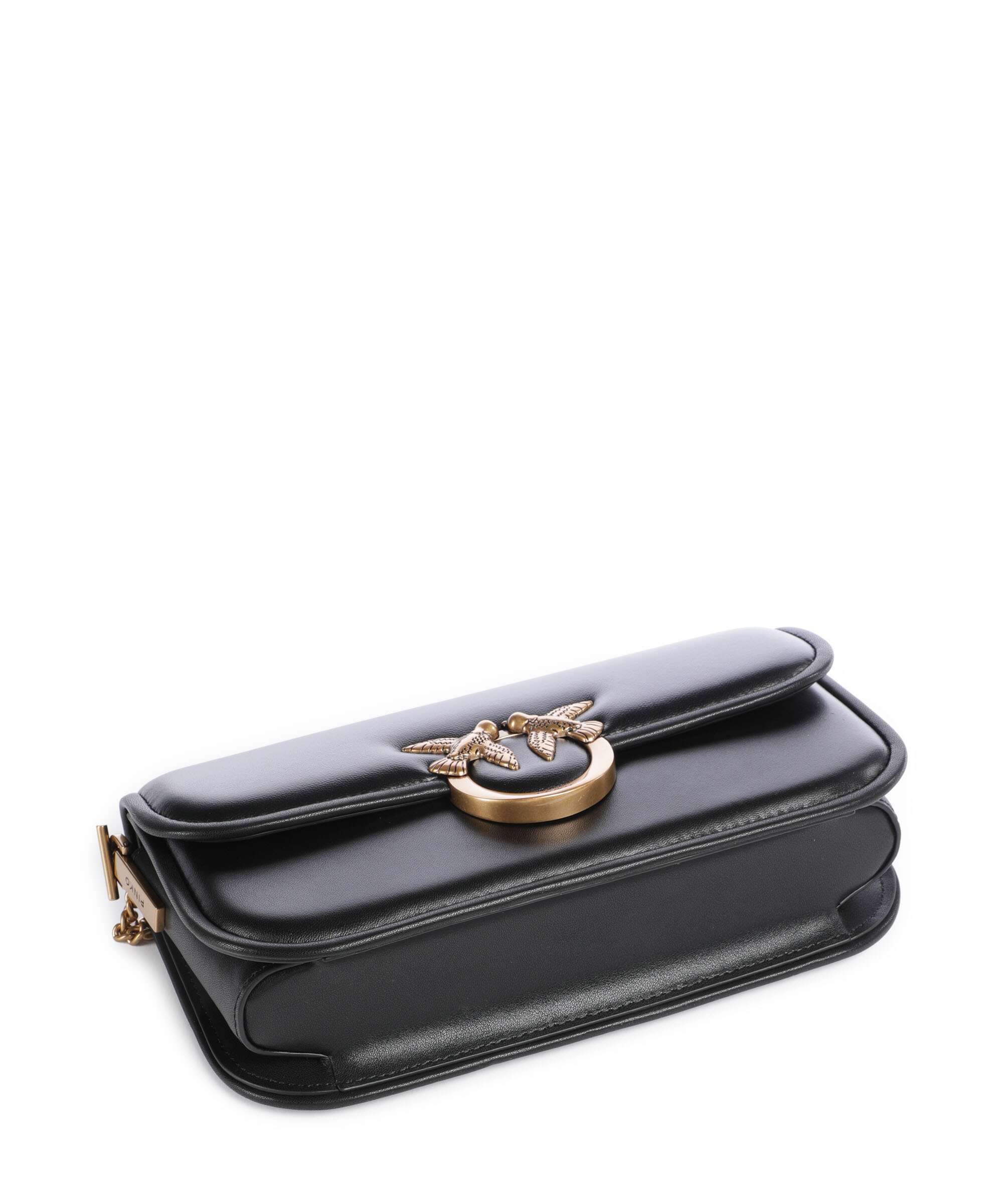 Pinko Love Box Horizontal Shoulder bag nero/antique gold