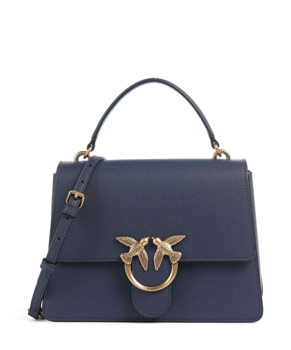 Pinko Love One Classic Handbag azzurro/antique gold