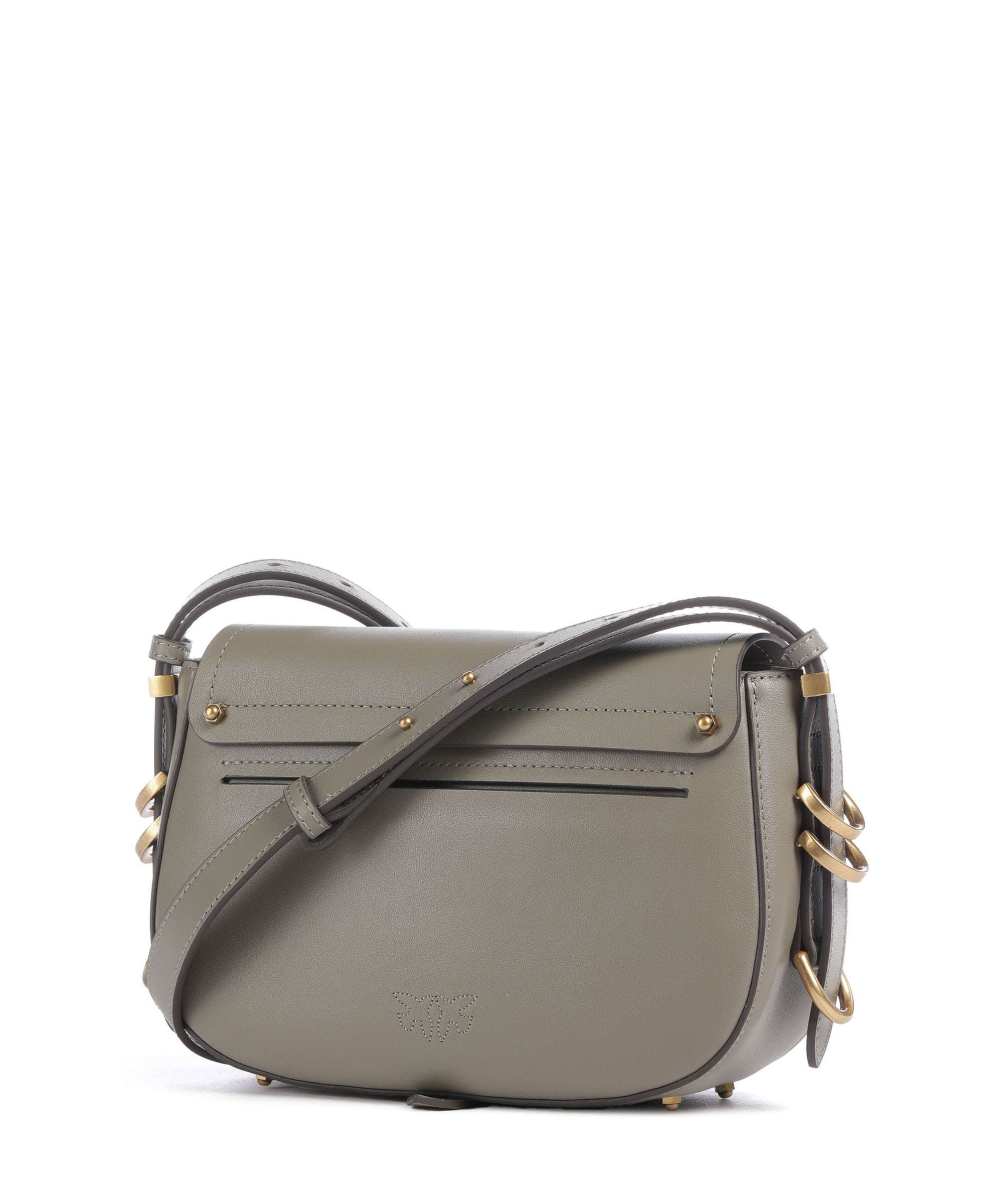Pinko Saddle Mini Crossbody bag noce/antique gold