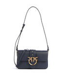 Pinko Love One Mini Slouchy Shoulder bag blu indaco ombroso/antique gold