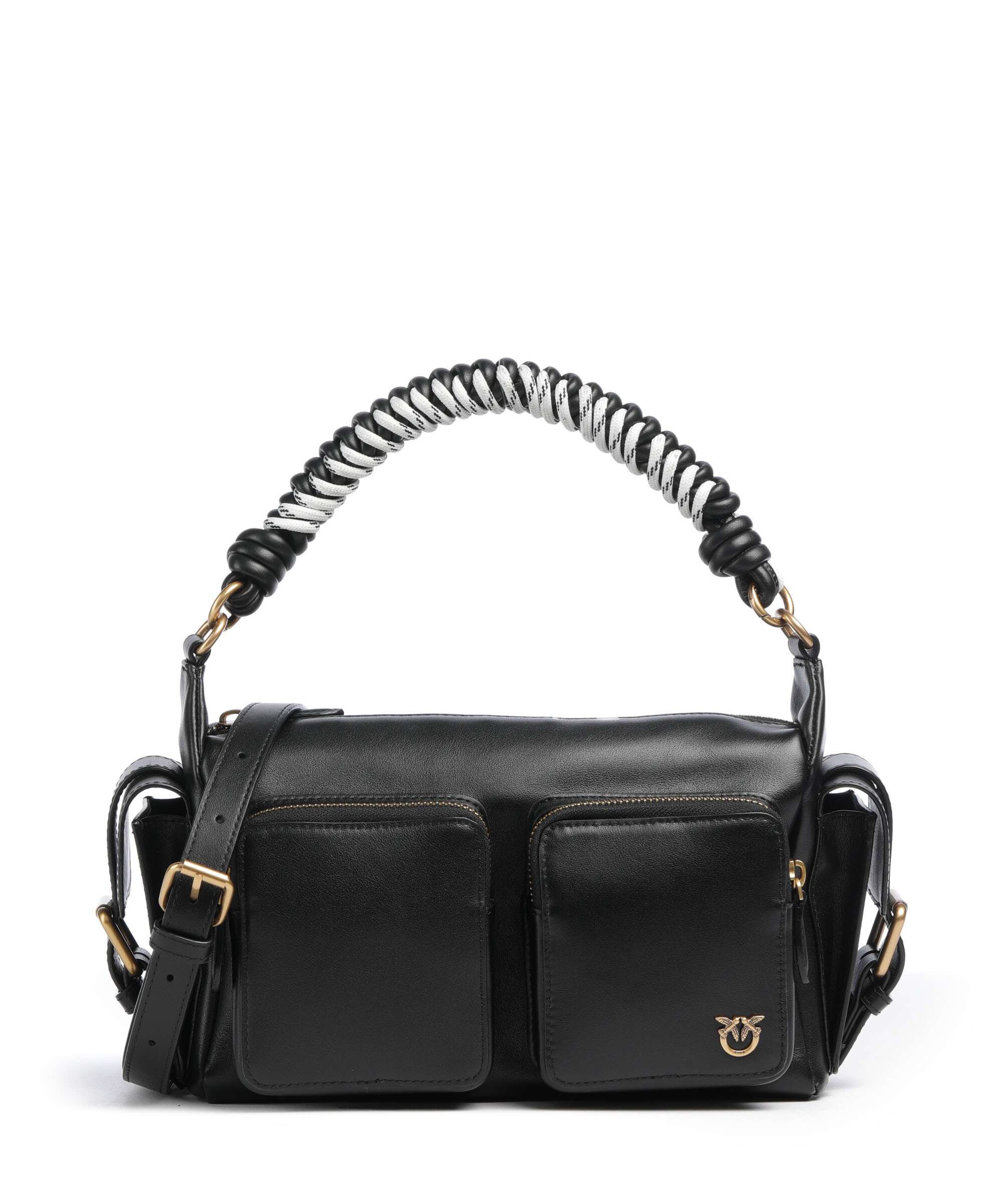 Pinko Cargo Shoulder bag nero/antique gold