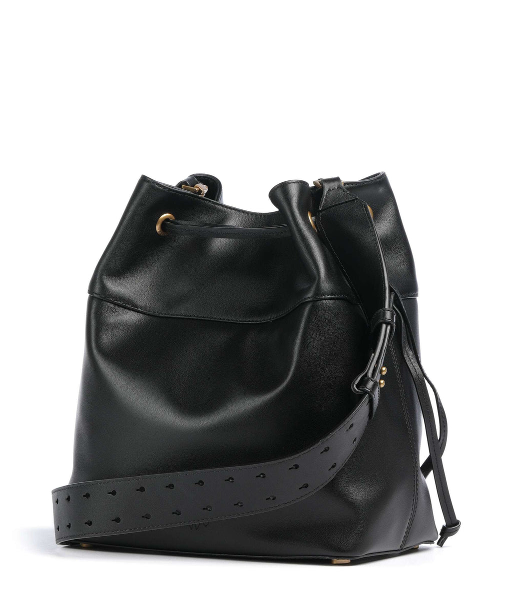 Pinko Secchiello Classic Bucket bag nero/antique gold