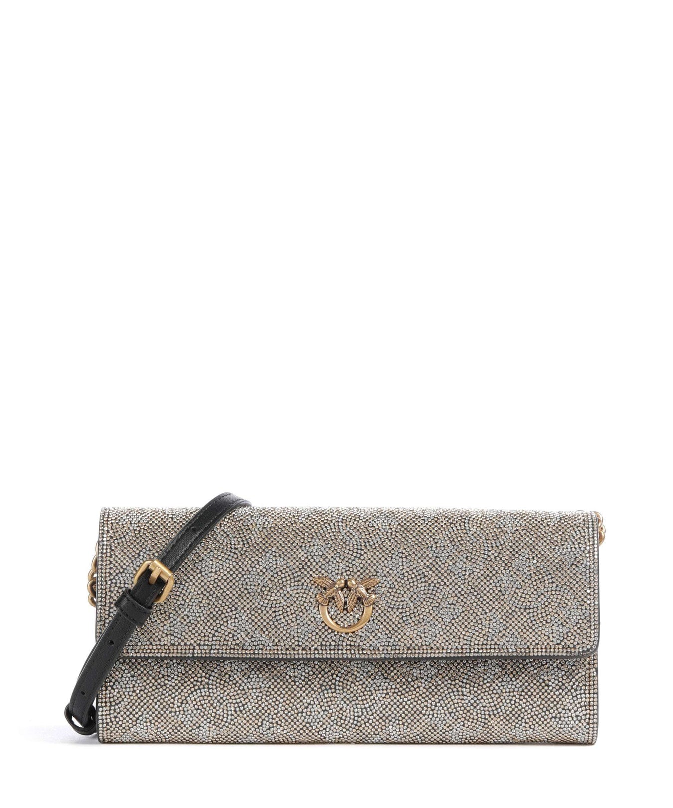 Pinko Love Tiny Birds Crossbody bag oro/antique gold