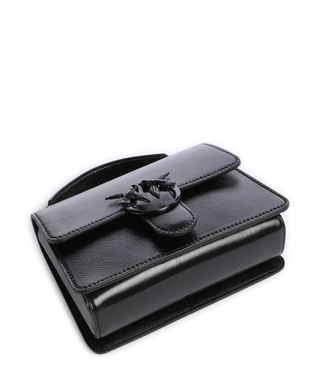 Pinko Love One Mini Handbag nero limousine block color